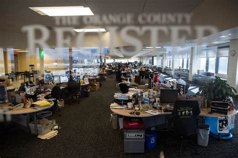 'Orange County Register' Presses Hum With Optimism : NPR