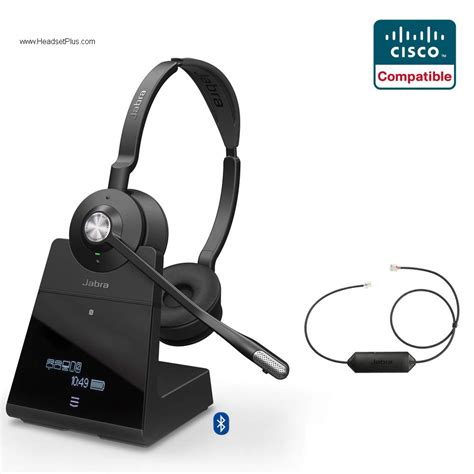 Jabra Engage 75 Stereo+EHS Wireless Headset for Cisco IP Phone