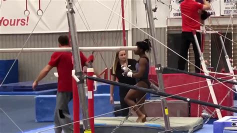 Simone Biles Training 2019 For GK Classic - YouTube