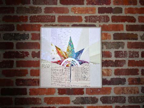 NO HATS IN THE HOUSE: BQF: painted leaf quilt no. 1 {roygbiv}