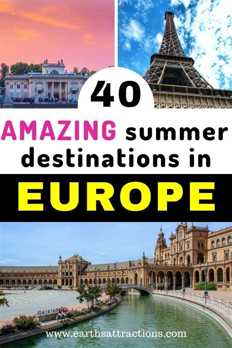 Best European summer destinations: Top places for a summer holiday in Europe - Earth's ...