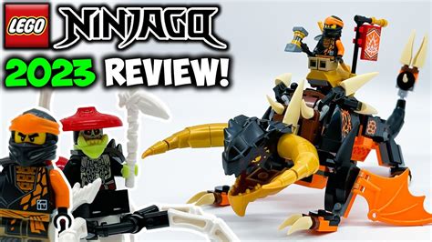 Cole's Earth Dragon EVO EARLY 2023 Review! LEGO Ninjago Set 71782 | Brick Finds & Flips