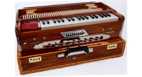 Harmonium BINA no. 32 Scalechange portable – INDIAN MUSICAL INSTRUMENTS