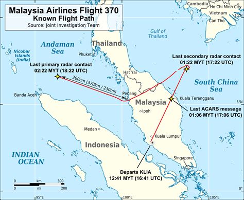 File:MH370 flight path with English labels.png - Wikimedia Commons