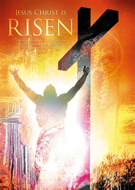 JESUS CHRIST IS RISEN Christian religious posters by davidsorensen on ...