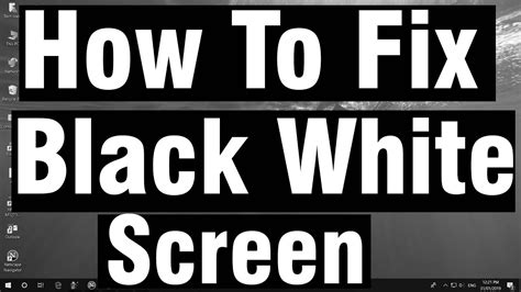 How To Remove Black And White Screen In Windows 10 – Otosection