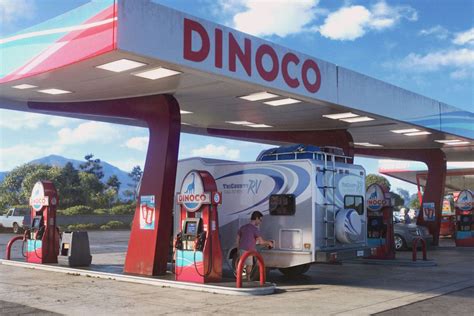 Take Five a Day » Blog Archive » Always Put Dino or Dinoco in Your Gas Tank!