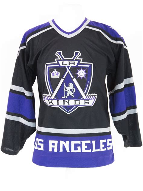 Vintage LA Kings Purple CCM Hockey Jersey - 5 Star Vintage