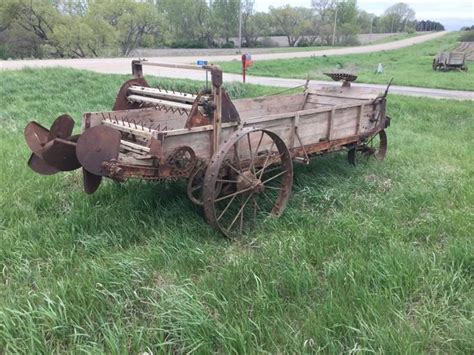 Antique Horse Drawn Manure Spreader BigIron Auctions