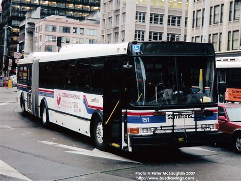 www.busdrawings.com - samTrans - NABI Articulated