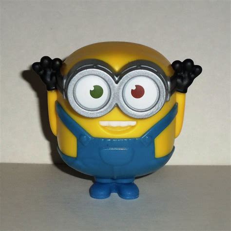 McDonald's 2015 Minions Talking Bob Happy Meal Toy Despicable Me Loose Used