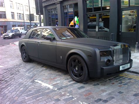 Rolls Phantom Matte Black malcrammer.wordpress.com | Luxury cars ...