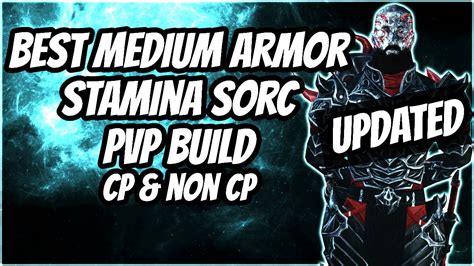 ESO - Best Medium Armor Stamina Sorcerer PvP Build Cp & Non CP (Updated) - YouTube