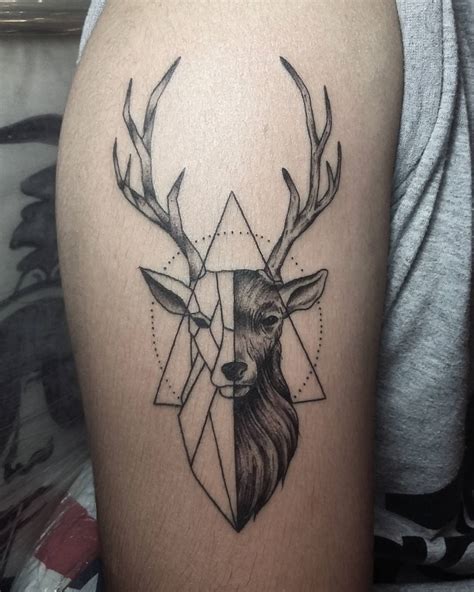 120+ Best Deer Tattoo Meaning and Designs - Wild Nature (2019)