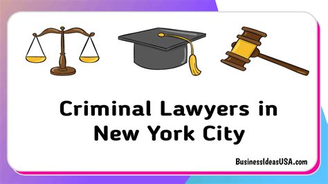 Top 5 - Best Criminal Lawyers in New York City, NY🥇