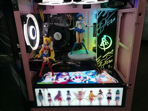 Custom Made Anime Light Board For PC Installed Computer Case DIY ...