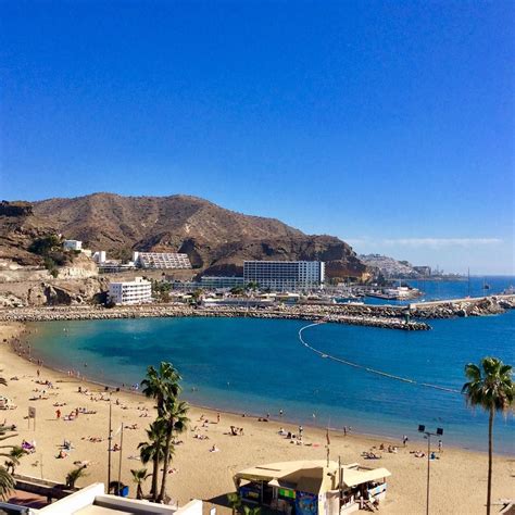 Puerto Rico Beach, Gran Canaria, #grancanaria @mycanaryislands | Canary islands spain, Canary ...