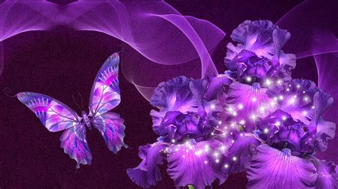 Lavender And Butterflies Wallpapers - Wallpaper Cave