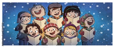 "niños cantando en coro en navidad" Stock photo and royalty-free images ...