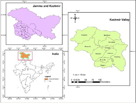 Location map of the Kashmir Valley. | Download Scientific Diagram