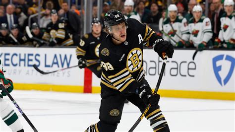 Watch Bruins' David Pastrnak Score Two First Period Goals Vs. Wild