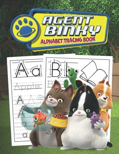 Agent Binky Alphabet Tracing Book: Agent Binky Alphabet Tracing Book: Trace Letters With Agent ...