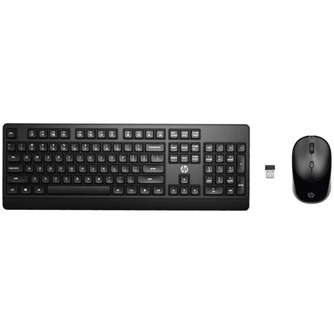 Buy HP KM250 Wireless Keyboard and Mouse Combo (1200DPI Adjustable, Ergonomic Design, Black ...