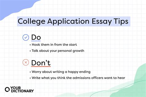 Writing a Powerful College Application Essay: Tips and Examples ...