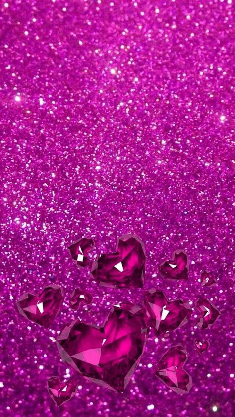 Pink Diamond Heart Wallpaper