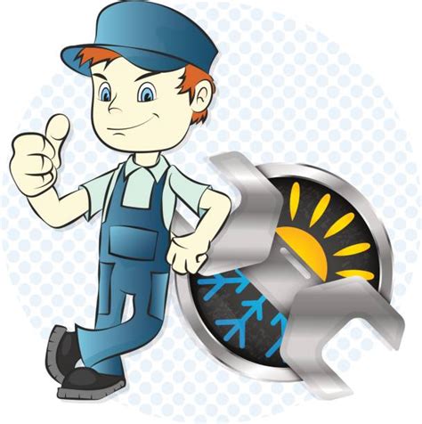 Air Conditioning Repair Man Illustrations, Royalty-Free Vector Graphics ...