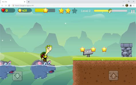 Hero Turtle Platform Game - Chrome Web Store