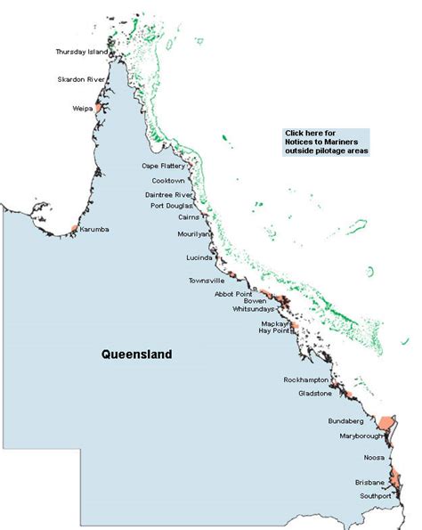 Map of regions | Transport and motoring | Queensland Government