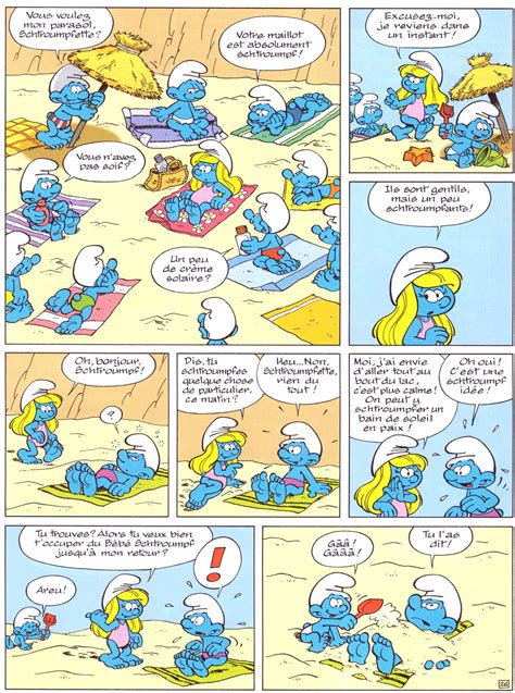 Smurfs Comic Strip - photos and vectors