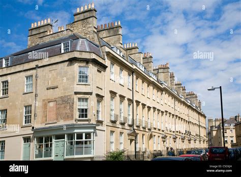 Georgian town houses, Rivers Street, Bath, England Stock Photo - Alamy