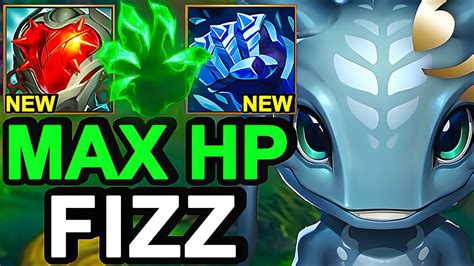 Wild Rift China Fizz Top - New Max Tank Fizz Build Runes - Heartsteel Broken OP Item - YouTube