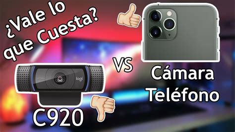 LOGITECH C920 PRO vs Cámara de Smartphone | Review Completa📹 - YouTube