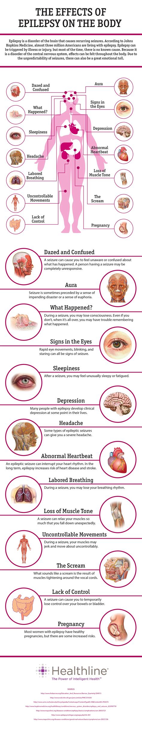 All You Must Know About Epilepsy. Effects Of Epilepsy On The Body - Universal Science Compendium