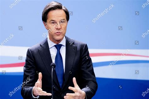 Outgoing Prime Minister Mark Rutte Editorial Stock Photo - Stock Image ...