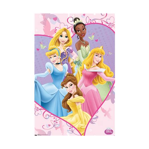 Trends International Disney Princess - Collage Wall Poster