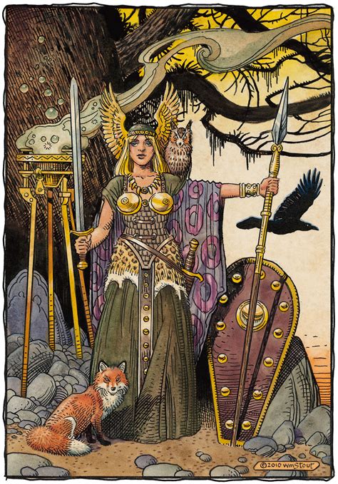 Brunhilde » American Legacy Fine Arts | Nordic art, Fantasy art ...