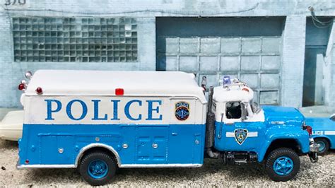 NYPD 1974 International Fleetstar ESU Truck - By John DaPos