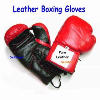 Leather Boxing Gloves