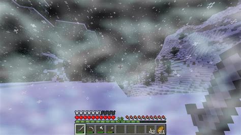 New powder snow outline Minecraft Texture Pack