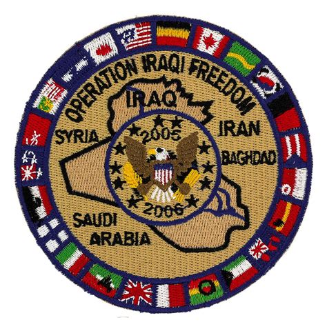 Operation Iraqi Freedom - Enduring Freedom Patches | Flying Tigers Surplus