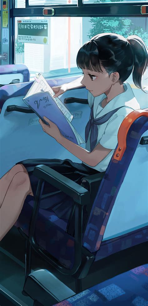 Anime Girl Reading Wallpapers - Top Free Anime Girl Reading Backgrounds - WallpaperAccess