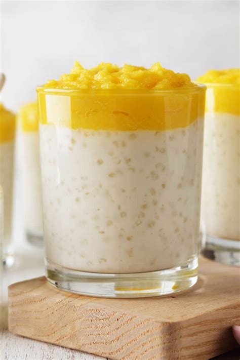 Sago Pudding (Tapioca pudding!)- 4 Ingredients! - The Big Man's World