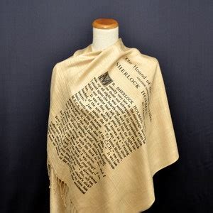 Sherlock Holmes Scarf Shawl Wrap - Etsy