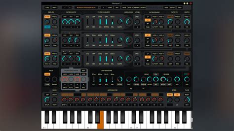 Monique - Free 808 Bass Synth VST Plugin with 140+ Presets