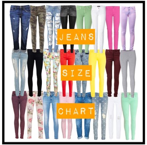 Jeans Size Chart : DenimBlog