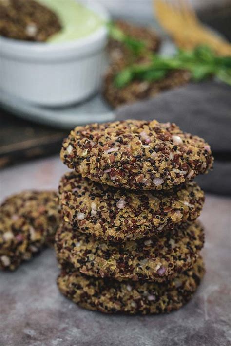 Baked Vegan Quinoa Patties - Healthy and Gluten-Free!